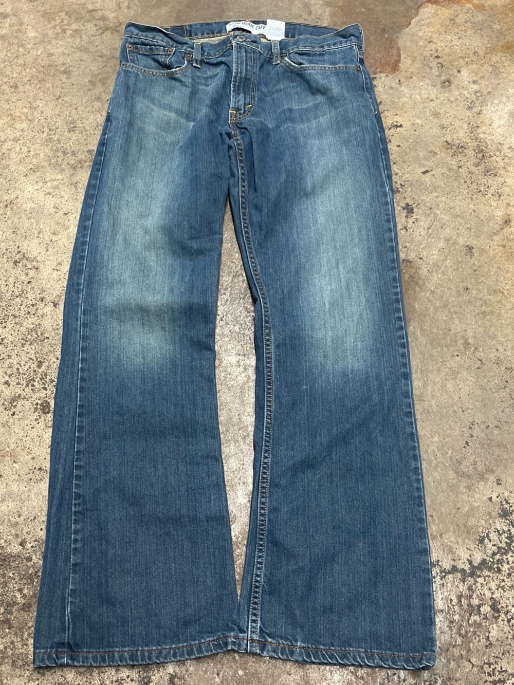 Y2K Levi’s 527 Low Bootcut Jeans Men’s 34 x 32 Faded Western Grunge Rare 00s